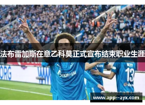 法布雷加斯在意乙科莫正式宣布结束职业生涯