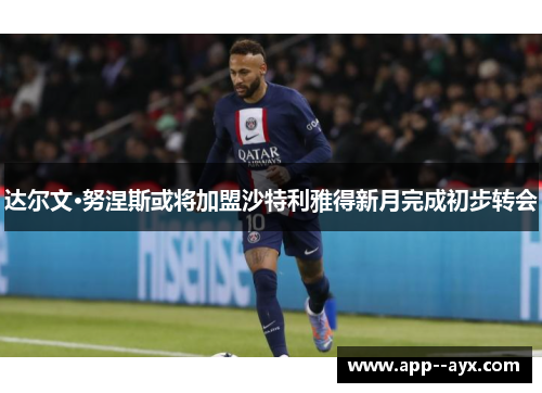 达尔文·努涅斯或将加盟沙特利雅得新月完成初步转会